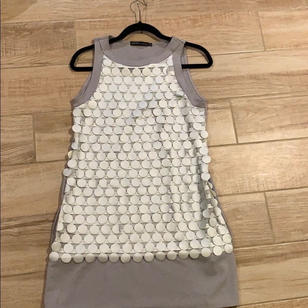 Grey, funky dress